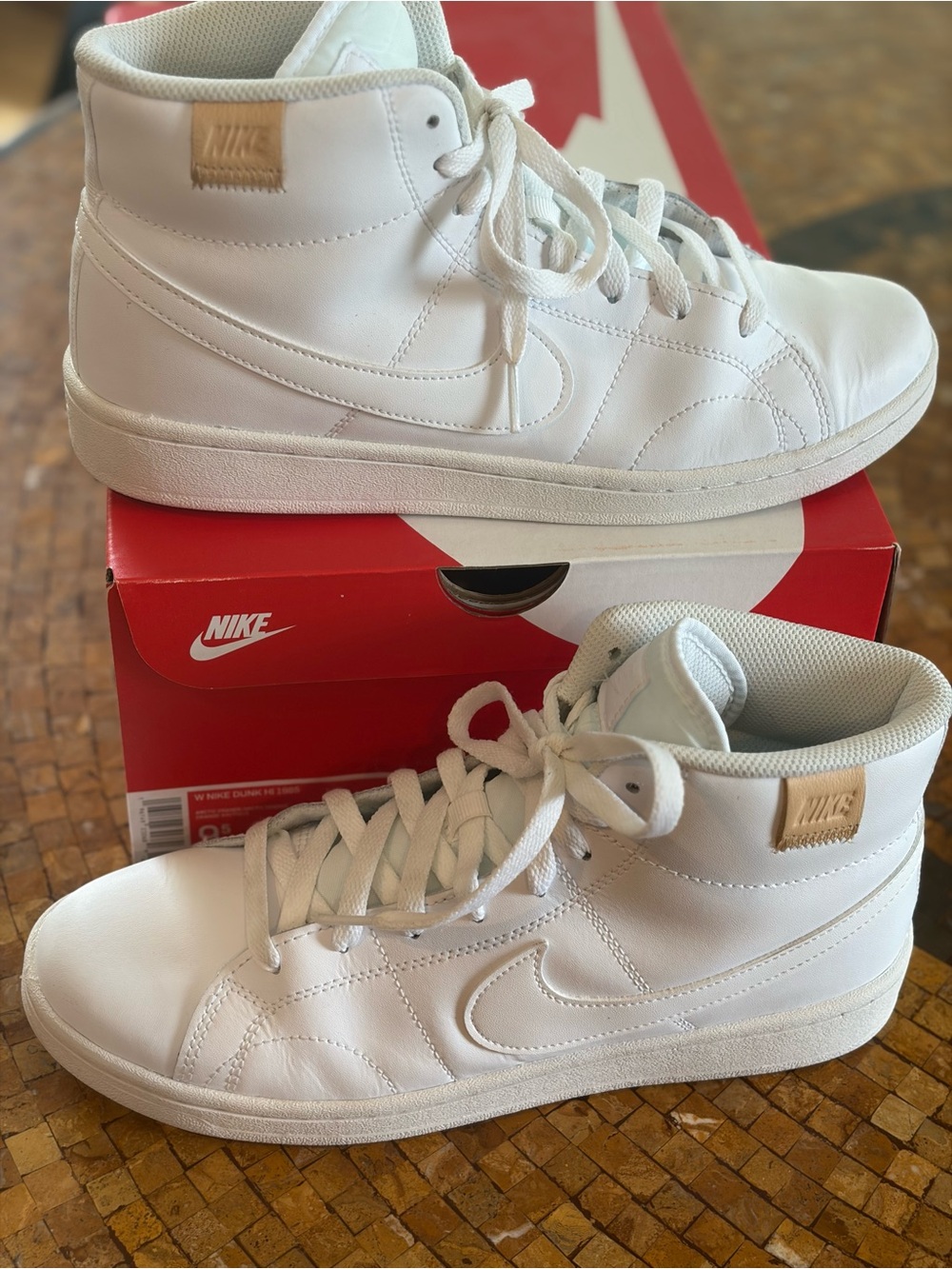 Nike Women's White High-Top Athletic Sneakers